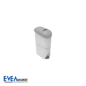 Conteneur sanitaire hygiénique avec ouverture à pédale